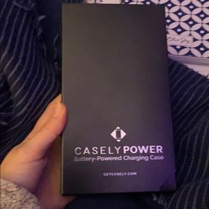 Charging iPhone case for iPhone X